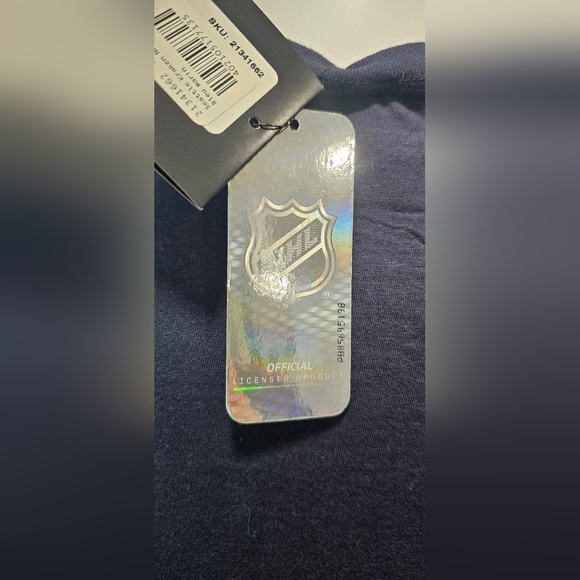 Fanatic's Men's Deep Sea Blue Seattle Kraken Authentic Pro Team Core Shirt Small - Picture 7 of 12